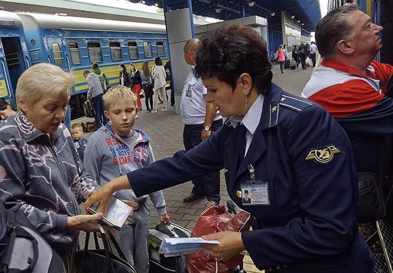 اوکراین ارتباط راه آهن مسافرتی به روسیه را متوقف می‌کند