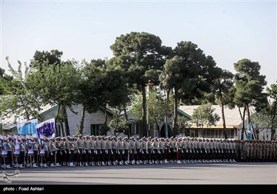 مراسم صبحگاه مشترک دژبان کل ارتش