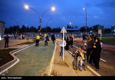 افتتاح بوستان ترافیک در مشهد