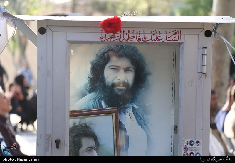 برگزاری دوازدهمین سالگرد عروج «محمدرضا آقاسی» در گلزار شهدا+ تصاویر