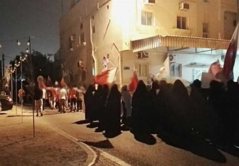تداوم تظاهرات بحرینی‌ها در محکومیت جنایت آل خلیفه + تصاویر