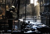 آتش‌سوزی در هتل آپادانای تهران