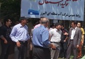 تجمع کارگران شهرداری اهواز در اعتراض به عدم پرداخت معوقات
