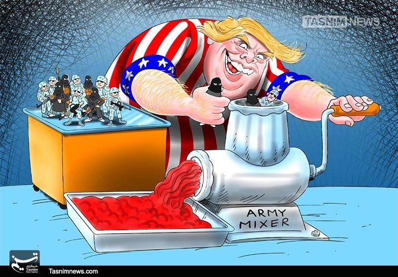 ٹرمپ کے توسط سے امریکی فوج کی تعمیر نو!