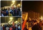 ادامه تظاهرات بحرینی‌ها در حمایت از شیخ عیسی قاسم و خانواده‌های شهدا +تصاویر