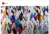 عکس مجله تایم از نماز زنان مسلمان اندونزی