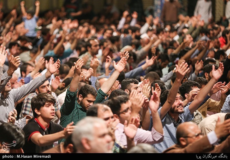 اولین شب قدر در مسجد ارک تهران به روایت تصویر + فیلم