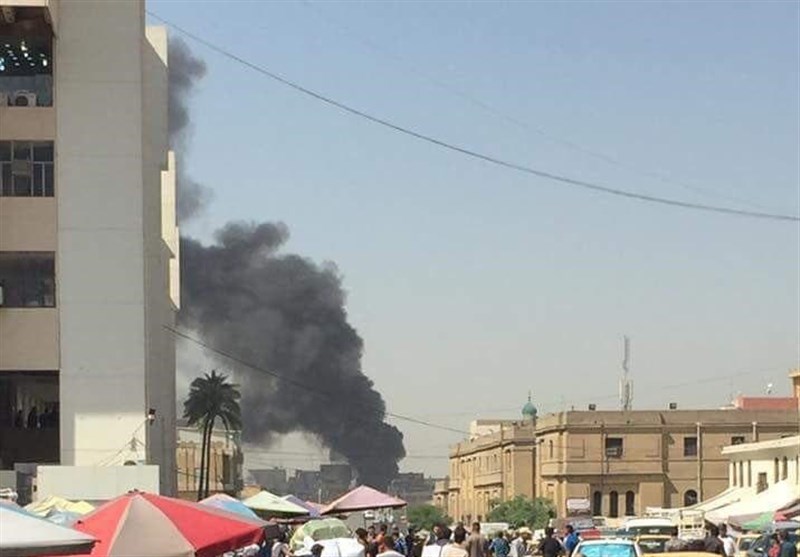 عراق کے دارالحکومت بغداد میں خود کش دھماکے میں 7 سیکورٹی اہلکار جاں بحق