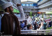 Foreign Seminary Students in Iran Rally in Support of Bahrain’s Sheikh Qassim (+Photos)
