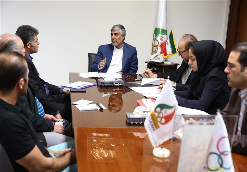 جلسه هاشمی با 3 رئیس فدراسیون برای حضور در بازی‌های داخل سالن و رزمی آسیا