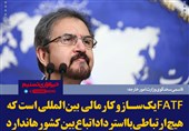 فتوتیتر/قاسمی:FATF یک سازوکار مالی بین‌المللی است که هیچ ارتباطی با استرداد اتباع بین کشورها ندارد