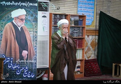 حجت الاسلام کاظم صدیقی در مراسم ختم مرحوم آیت الله حسن پهلوانی تهرانی