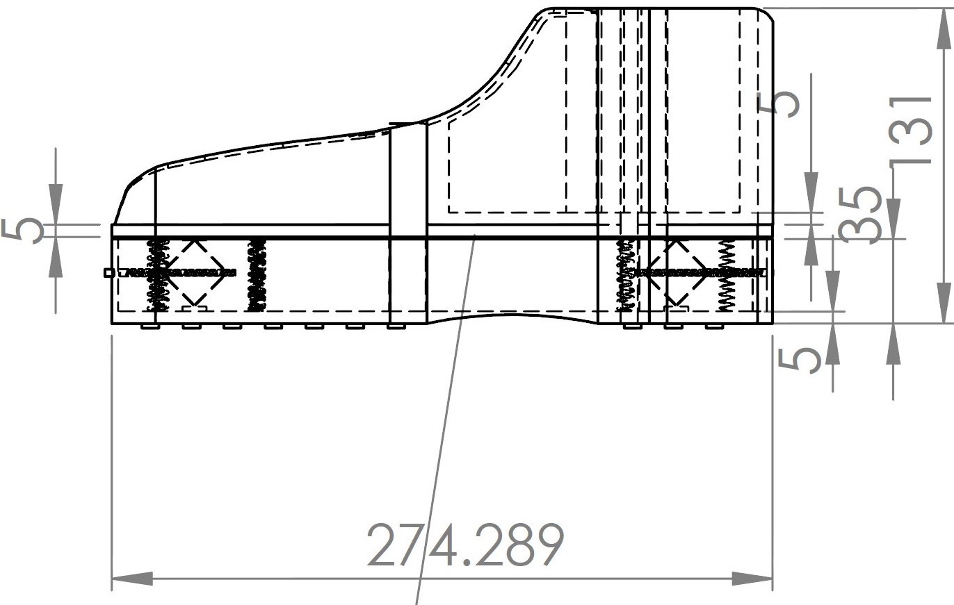 کفشی طبی با قابلیت تغییر ارتفاع طراحی شد
