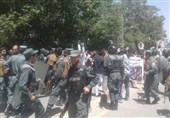 تظاهرات علیه ناامنی‌های کابل به خشونت کشیده شد + تصاویر