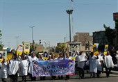 بار دیگر پرچم قیام 15 خرداد در ورامین برافراشته شد