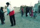 توزیع افطاری بین نیازمندان مناطق محروم روستایی در ‌ریگان + تصاویر
