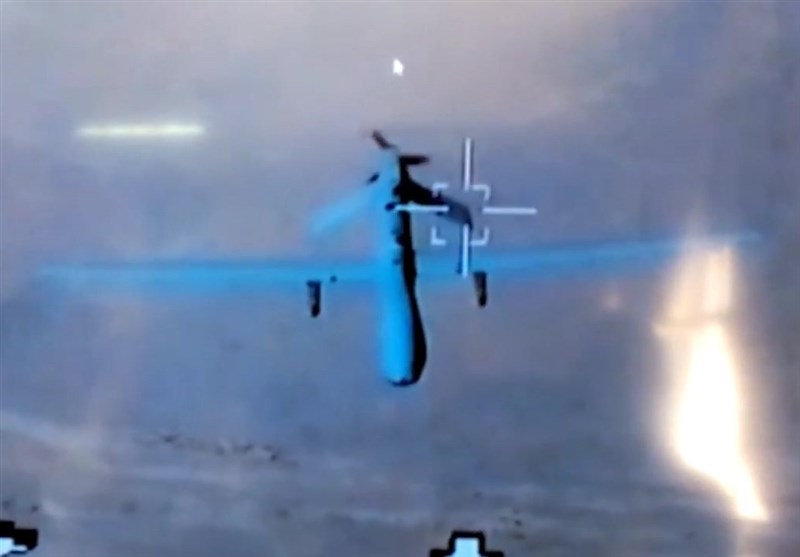 ایرانی ڈرون نے شام میں امریکی ڈرون کو مار گرایا + ویڈیو