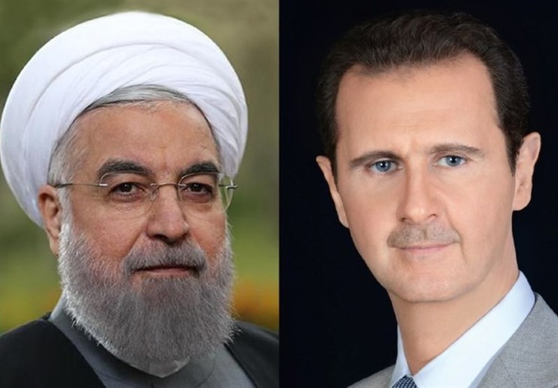 حسن روحانی کا شامی صدر سے ٹیلیفونک رابطہ، امریکی اتحادی حملوں کی شدید مذمت