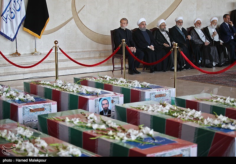 Funeral Procession Held for Iranians Killed in Tehran Terror Attacks (+Photos)