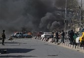 حمله طالبان با استفاده از خودروهای زرهی به پاسگاه نیروهای امنیتی در جنوب افغانستان