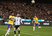 آرژانتین مقابل برزیل به برتری رسید/ شروع امیدوار کننده سامپائولی با آلبی‌سلسته