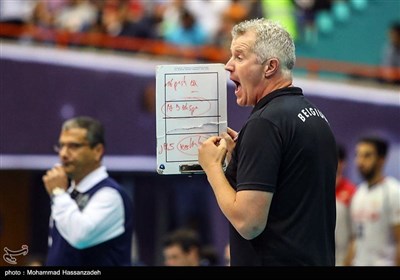 Iran's Volleyball Team Beats Belgium in Tehran