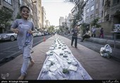 برپایی سفره 2500 متری افطاری ایتام، شنبه 11 خرداد در تهران