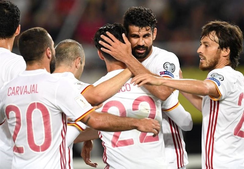 برتری ایتالیا و اسپانیا در شب پیروزی پرگل ترکیه