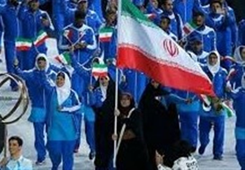 آیین تجلیل از پرچمدار کاروان ایران در مسابقات همبستگی کشورهای اسلامی در همدان برگزار شد