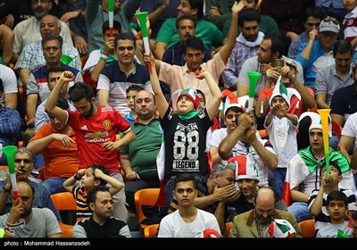 دیدار تیم‌های والیبال ایران و آرژانتین - لیگ جهانی والیبال