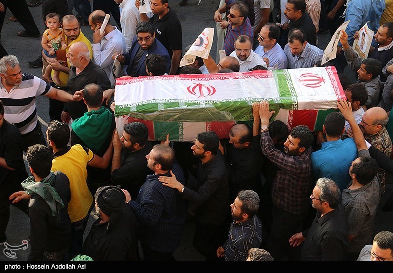 پیکر شهید حمید قنادپور در اهواز تشییع می‌شود