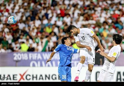 ایران تفوز على اوزبکستان وتتاهل الى موندیال روسیا 2018