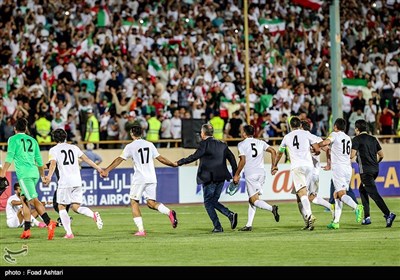 دیدار تیم های فوتبال ایران و ازبکستان-2