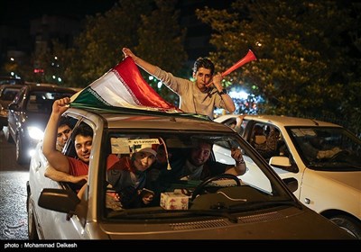Iran Celebrates after Team Melli Book Ticket to 2018 World Cup