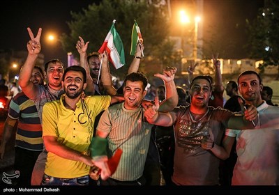 Iran Celebrates after Team Melli Book Ticket to 2018 World Cup