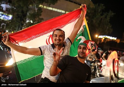 Iran Celebrates after Team Melli Book Ticket to 2018 World Cup