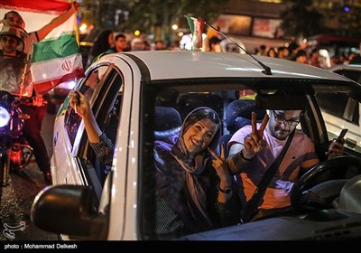 Iran Celebrates after Team Melli Book Ticket to 2018 World Cup