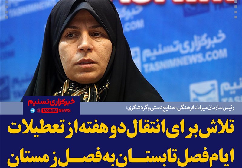 فتوتیتر/احمدی‌پور:تلاش برای انتقال دو هفته ازتعطیلات ایام تابستان به فصل زمستان