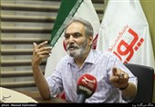 جهانگیر الماسی و علیرضا مهران بازیگر تئاتر