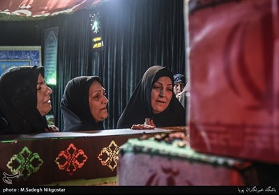 وداع با شهید مدافع حرم حیدر جلیلوند