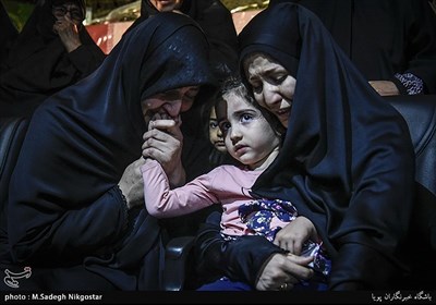 وداع با شهید مدافع حرم حیدر جلیلوند