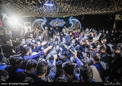 وداع با شهید مدافع حرم حیدر جلیلوند