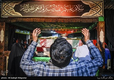 وداع با شهید مدافع حرم حیدر جلیلوند