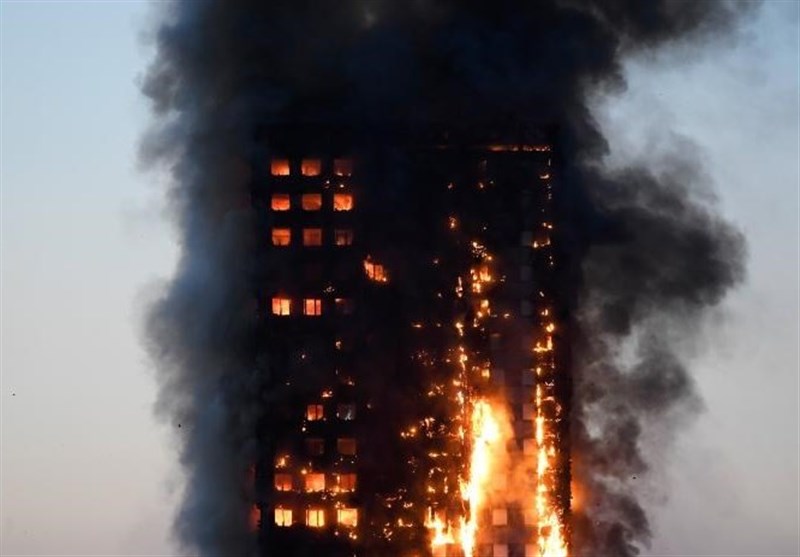 65 نفر در آتش‌سوزی برج لندن مفقود شده‌اند/ احتمال افزایش کشته‌شدگان تا 100 تن
