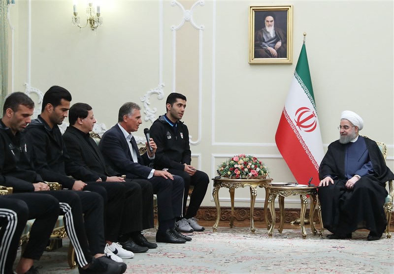 Football Wins Build Up Iran’s National Unity: President