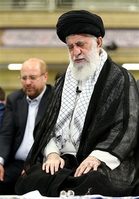 تہران؛ امام خامنہ ای کی موجودگی میں شہادت امام علی علیہ السلام کی مناسبت سے مجلس عزاء