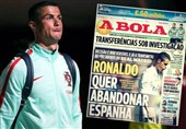 رونالدو در آستانه ترک رئال مادرید