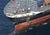 کشتی باری ایران در روسیه به گل نشست