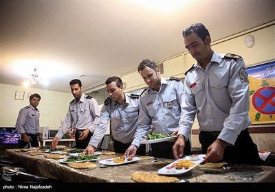 ماه مبارک رمضان در ایستگاه های آتش نشانی - مشهد
