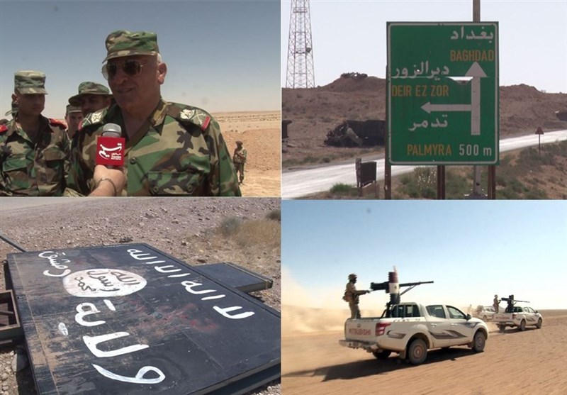 داعش از دو سو در محاصره/لحظه‌شماری ارتش سوریه برای نبرد دیرالزور+فیلم